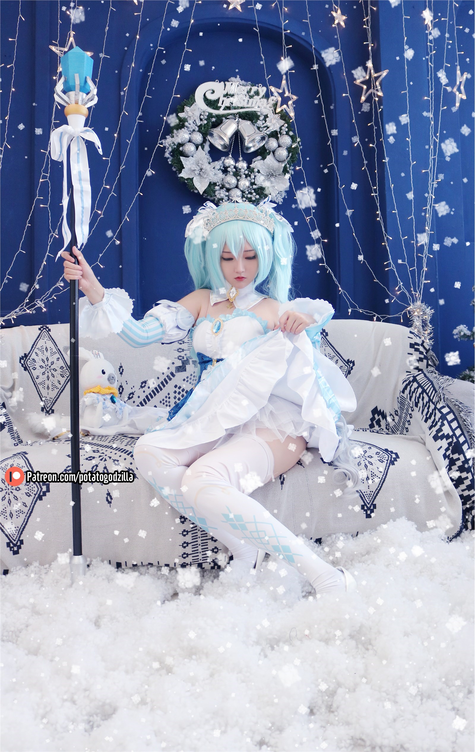 Potato Godzilla NO.026 Snow Miku(13)